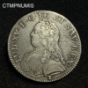 ,MONNAIE,ECU,ARGENT,LOUIS,XV,1726,9,RENNES,