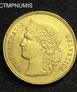 ,MONNAIE,20,FRANCS,SUISSE,1896,BERNE,