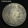 ,MONNAIE,LOUIS,XIV,ECU,AUX,3,COURONNES,1712,A,PARIS,