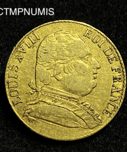 ,MONNAIE,20,FRANCS,OR,LOUIS,XVIII,1815,R,LONDRES,