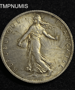 ,MONNAIE,2,FRANCS,ARGENT,SEMEUSE,1901,SPL,