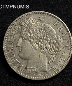 ,MONNAIE,2,FRANCS,ARGENT,CERES,1871,SPL,