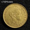,MONNAIE,ESPAGNE,20,PESETAS,OR,ALPONSE,1899,