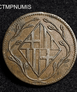 ,MONNAIE,CATALOGNE,ESPAGNE,4,CUARTOS,1811,BARCELONE,