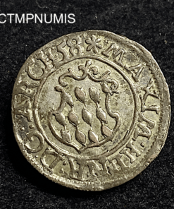 ,MONNAIE,ALLEMAGNE,8,HELLER,1658,COLOGNE,