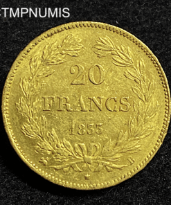 ,MONNAIE,20,FRANCS,OR,LOUIS,PHILIPPE,1833,B,ROUEN,