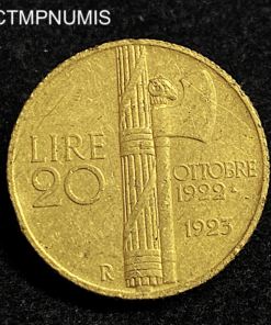 ,MONNAIE,ITALIE,20,LIRE,1923,