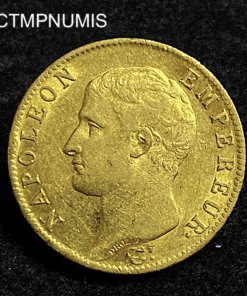 ,MONNAIE,20,FRANCS,OR,NAPOLEON,1806,