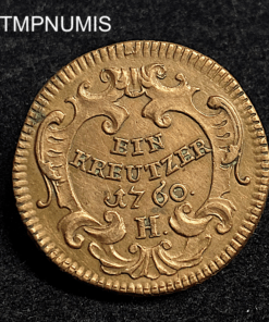 ,MONNAIE,AUTRICHE,1,KREUZER,FRANCOIS,1760,