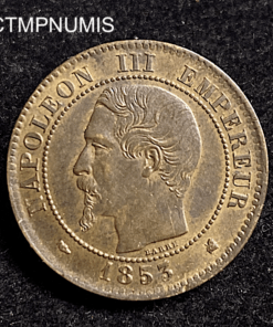 ,MONNAIE,2,CENTIMES,1853,K,BORDEAUX,