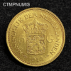,MONNAIE,PAYS,BAS,5,GULDEN,OR,1912,