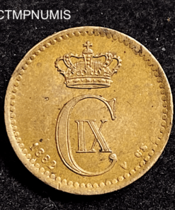 ,MONNAIE,1,ORE,DANEMARK,1882,