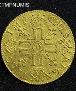 ,MONNAIE,LOUIS,OR,LOUIS,XIV,BUSTE,JUVENILE,1672,D,LYON,