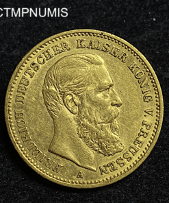 ,MONNAIE,PRUSSE,20,MARK,OR,1888,