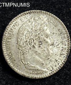 ,MONNAIE,25,CENTIMES,LOUIS,PHILIPPE,1847,