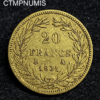 ,MONNAIE,20,FRANCS,OR,LOUIS,PHILIPPE,1831,