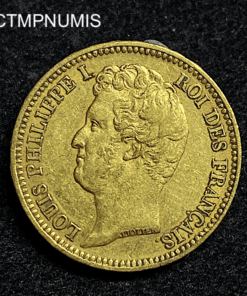 ,MONNAIE,20,FRANCS,OR,LOUIS,PHILIPPE,1831,