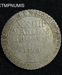 ,MONNAIE,ANHALT,24,MARIENGROSCHEN,1796,OURS,