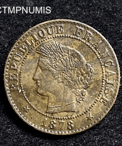 ,MONNAIE,1,CENTIME,CERES,1878,K,BORDEAUX,