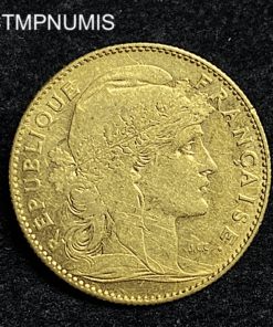 ,MONNAIE,10,FRANCS,OR,COQ,1899,