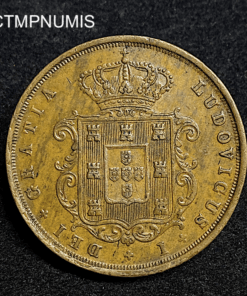 ,MONNAIE,PORTUGAL,LOUIS,XX,REIS,1874,
