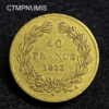 ,MONNAIE,40,FRANCS,OR,LOUIS,PHILIPPE,1833,