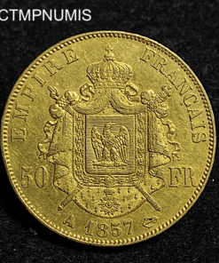 ,MONNAIE,50,FRANCS,OR,NAPOLEON,1857,