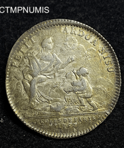 ,JETON,ARGENT,LOUIS,XV,ECOLE,PARIS,1752,1735,