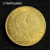 ,MONNAIE,10,FRANCS,OR,COQ,1906,