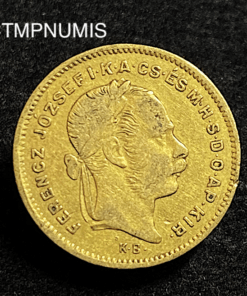 ,MONNAIE,HONGRIE,10,FRANCS,4,FORINT,OR,1879,