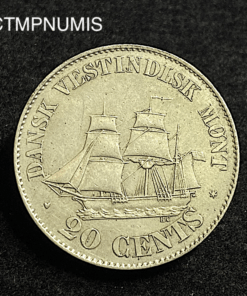 ,MONNAIES,INDES,PAYS,BAS,20,CENTS,ARGENT,1878,