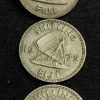 ,MONNAIE,FIJI,SHILLING,ARGENT,1934,1935,1936,