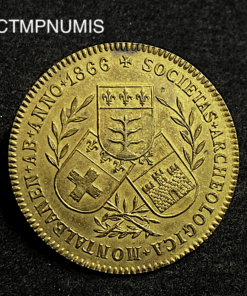,JETON,SOCIETE,ARCHEOLOGIQUE,MONTAUBAN,1891,
