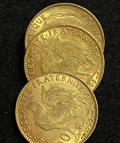 ,MONNAIE,10,FRANCS,OR,COQ,1905,