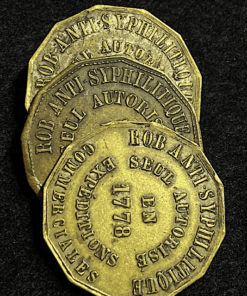 ,JETON,PARIS,LAFFECTEUR,PRESERVATIF,SYPHILITIQUE,