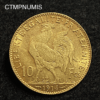 ,MONNAIE,10,FRANCS,OR,COQ,1914,