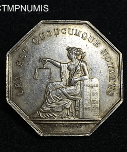 ,JETON,ARGENT,NOTAIRES,ALENCON,ORNE,