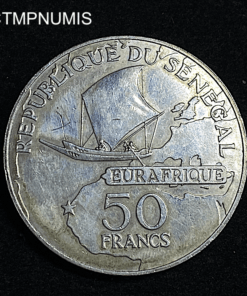 ,MONNAIE,SENEGAL,50,FRANCS,1975,SENGHOR,