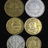 ,MONNAIE,FRANCAISE,LOT,DE,6,MONNAIES,RARE,