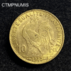 ,MONNAIE,10,FRANCS,OR,COQ,1910,