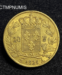 ,MONNAIE,20,FRANCS,OR,CHARLES,X,1825,