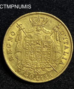 ,MONNAIE,ITALIE,40,LIRE,OR,NAPOLEON,1812,M,MILAN,