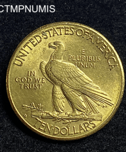 ,MONNAIE,ETATS,UNIS,10,DOLLAE,OR,1910,DENVER,