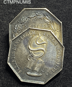,JETON,ARGENT,NOTAIRES,LE,MANS,LAMPE,