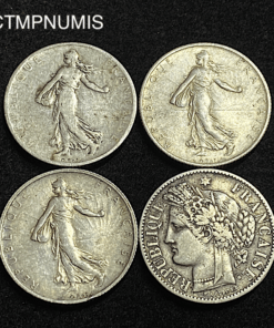 ,MONNAIE,2,FRANCS,ARGENT,SEMEUSE,CERES,