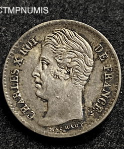 ,MONNAIE,1/4,FRANC,ARGENT,CHARLES,X,1830,