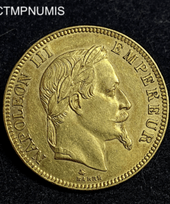 ,MONNAIE,100,FRANCS,OR,NAPOLEON,1869,