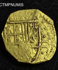 ,MONNAIE,2,ESCUDOS,MACOQUINA,PHILIPPE,IV,COLOMBIE,