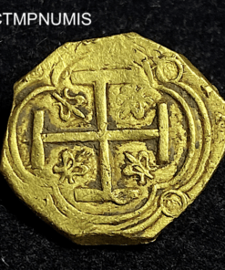 ,MONNAIE,2,ESCUDOS,MACOQUINA,PHILIPPE,IV,COLOMBIE,