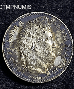 ,MONNAIE,1/4,FRANC,ARGENT,LOUIS,PHILIPPE,1842,K,BORDEAUX,